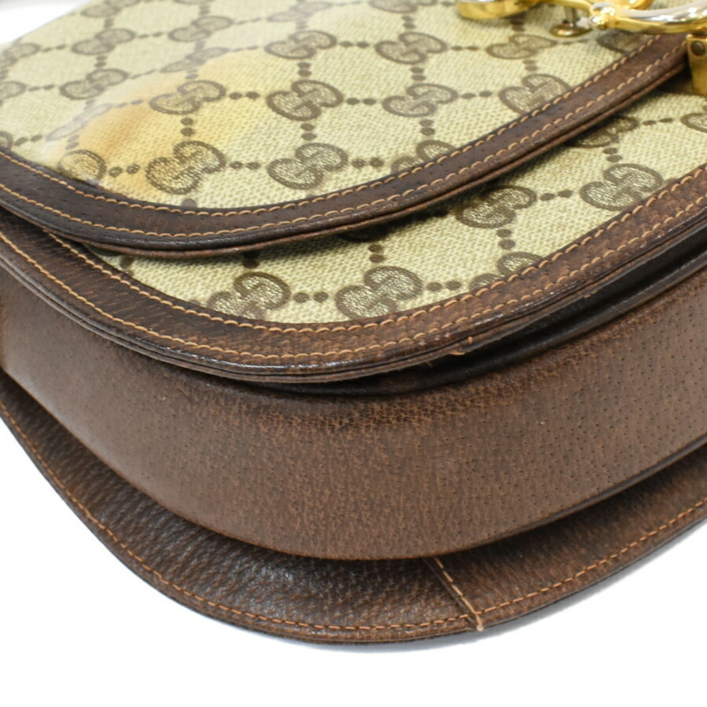 Gucci Gg Plus Interlocking Shoulder Bag Brown - image 5
